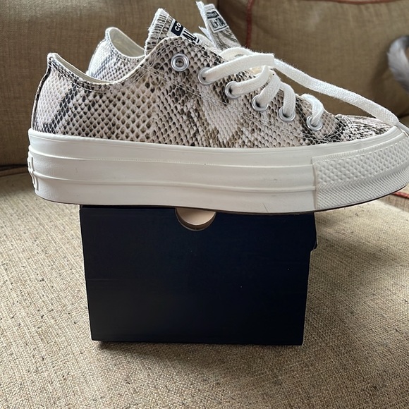 Snakeskin platform converse - Picture 2 of 5
